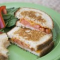 Grilled Cheese with Tomato Lunch